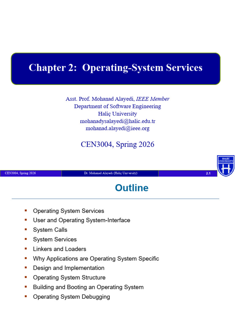 Operating Systems ch2 | PDF