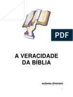 A veracidade da bíblia - Diversos Autores