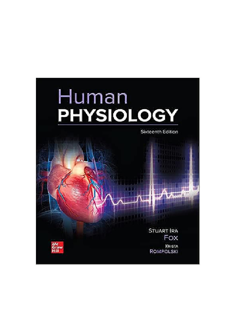 Human Physiology, 16th Edition Stuart Ira Fox Complete Edition | PDF