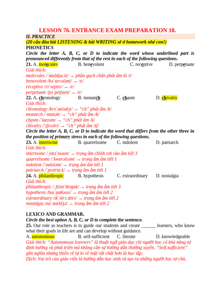 Lesson 76 | PDF