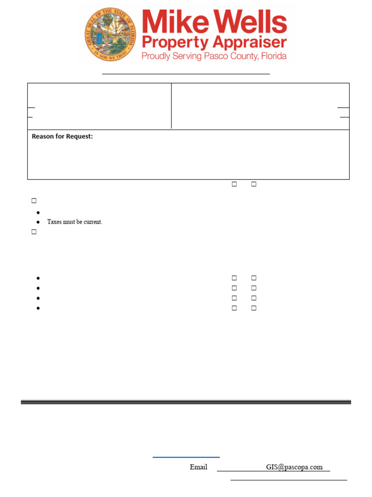 Pasco Property Split or Combine | PDF