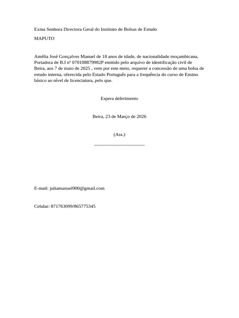 Requerimento | PDF
