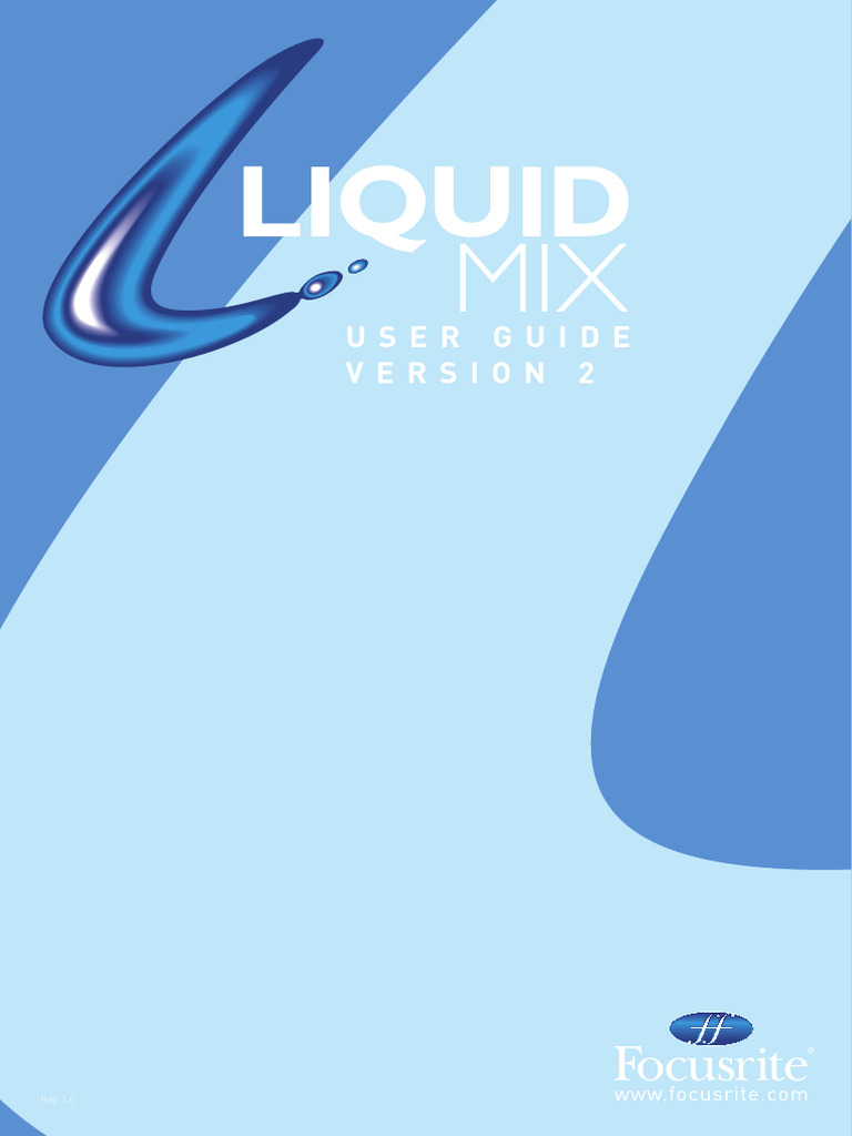 Liquidmixversion2userguide English1 | PDF