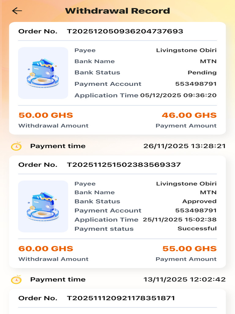 Withdrawal Record | PDF