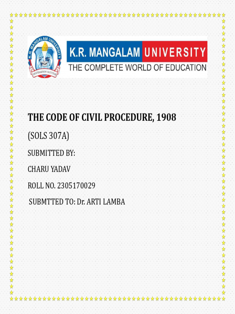 The Code of Civil | PDF
