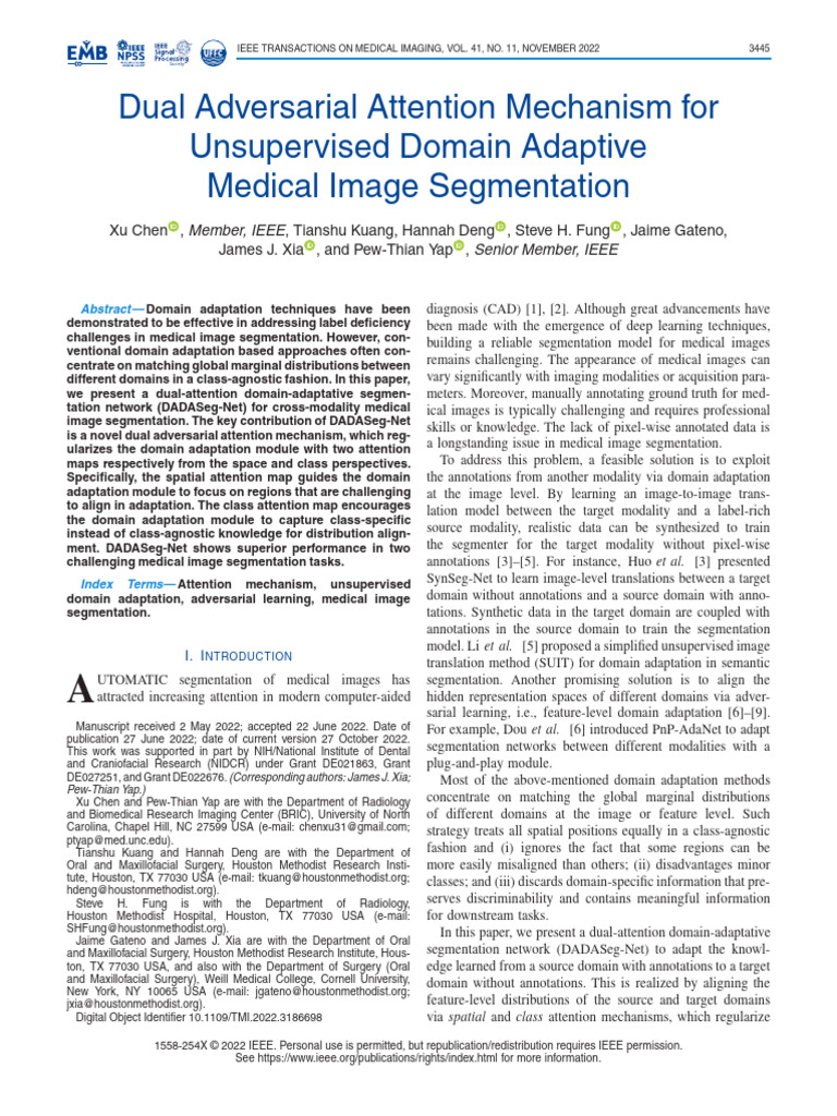 2022-Dual Adversarial Attention Mechanism For Unsupervised Domain ...