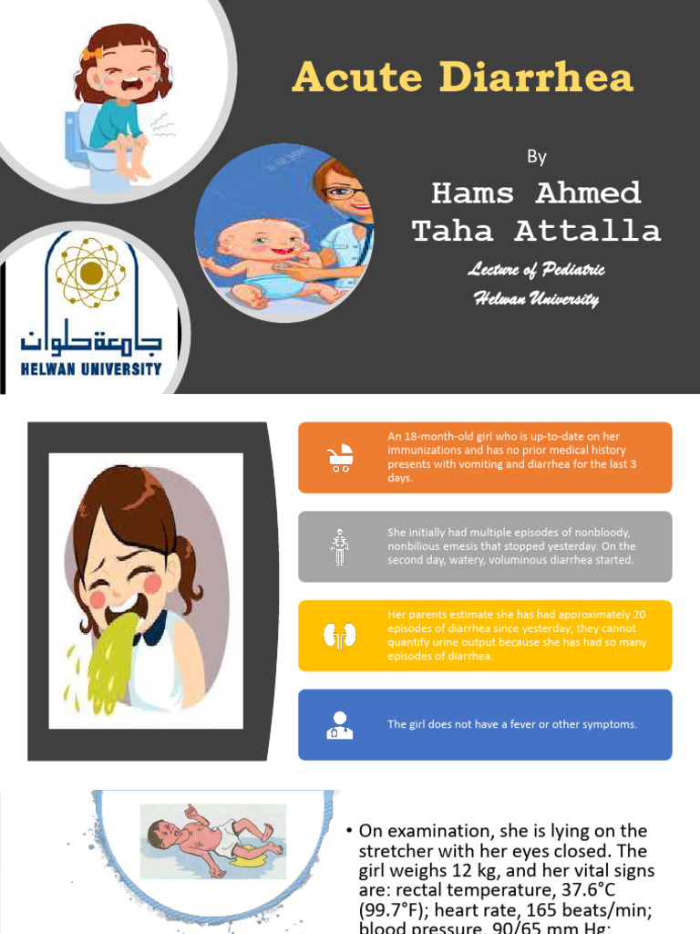 Acute Diarrhea Edited (Year 5) | PDF