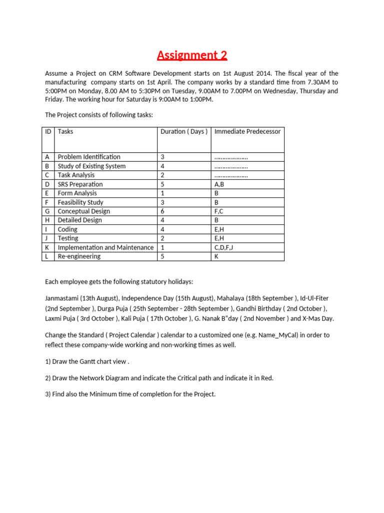 Assignment 2 | PDF