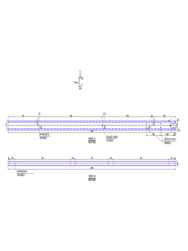 Rafter - Inner (Fullharf) Fabrication Detail | PDF