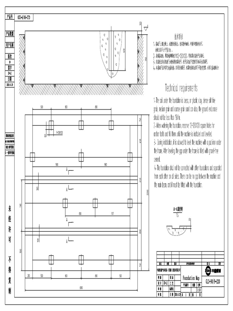 H2 Compressor Foundation | PDF
