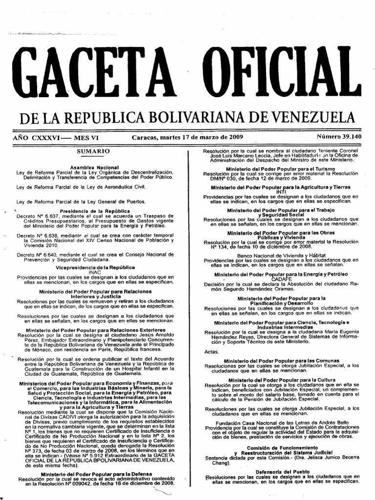 Ley de Inac | PDF