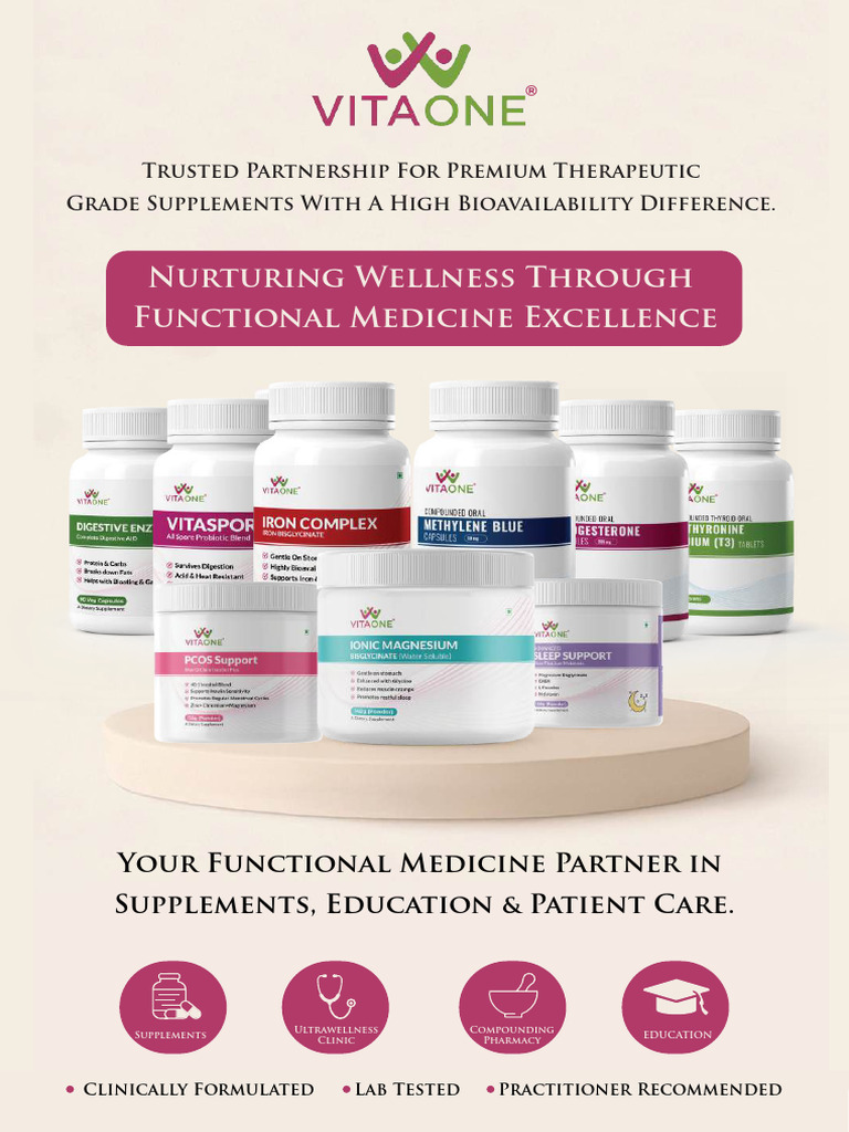 Vitaone Product Brochure (New Label) - Compressed | PDF | Dietary ...