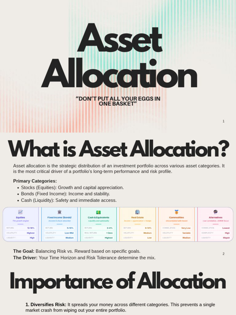 Asset Allocation Final | PDF