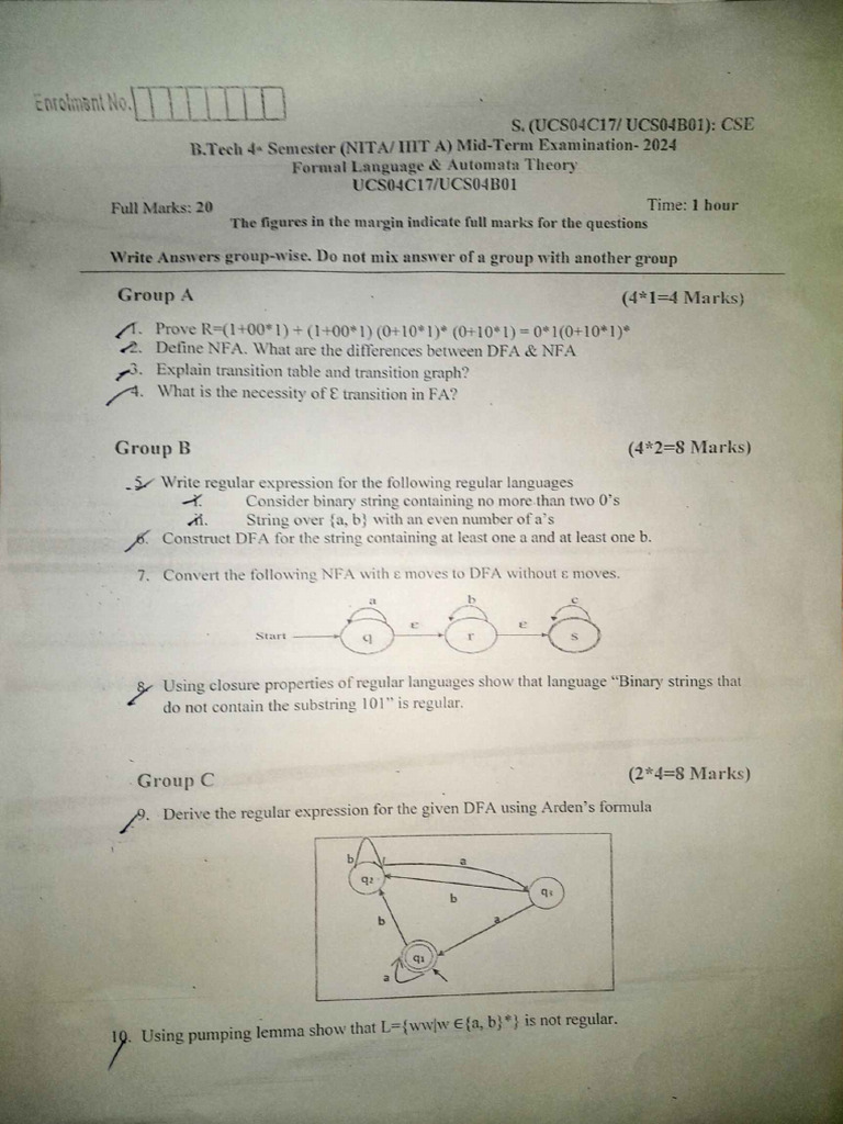 Midsem CSE 2024 | PDF