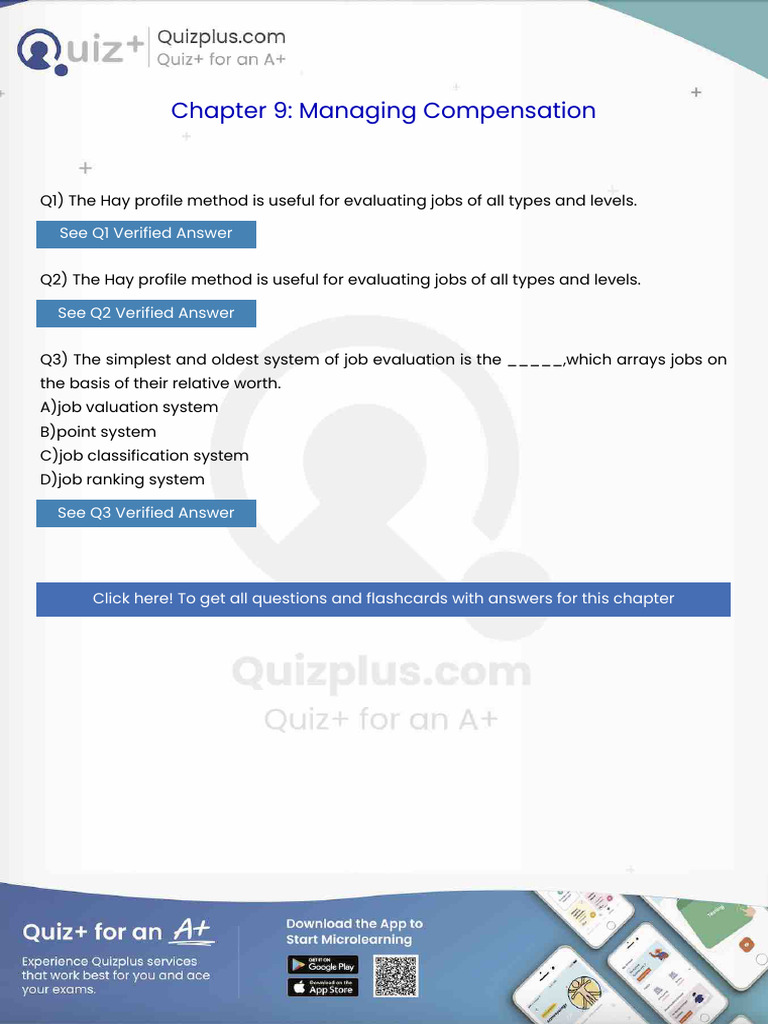 The Hay Profile Method Is Useful For Evaluating Jobs of All Types and ...
