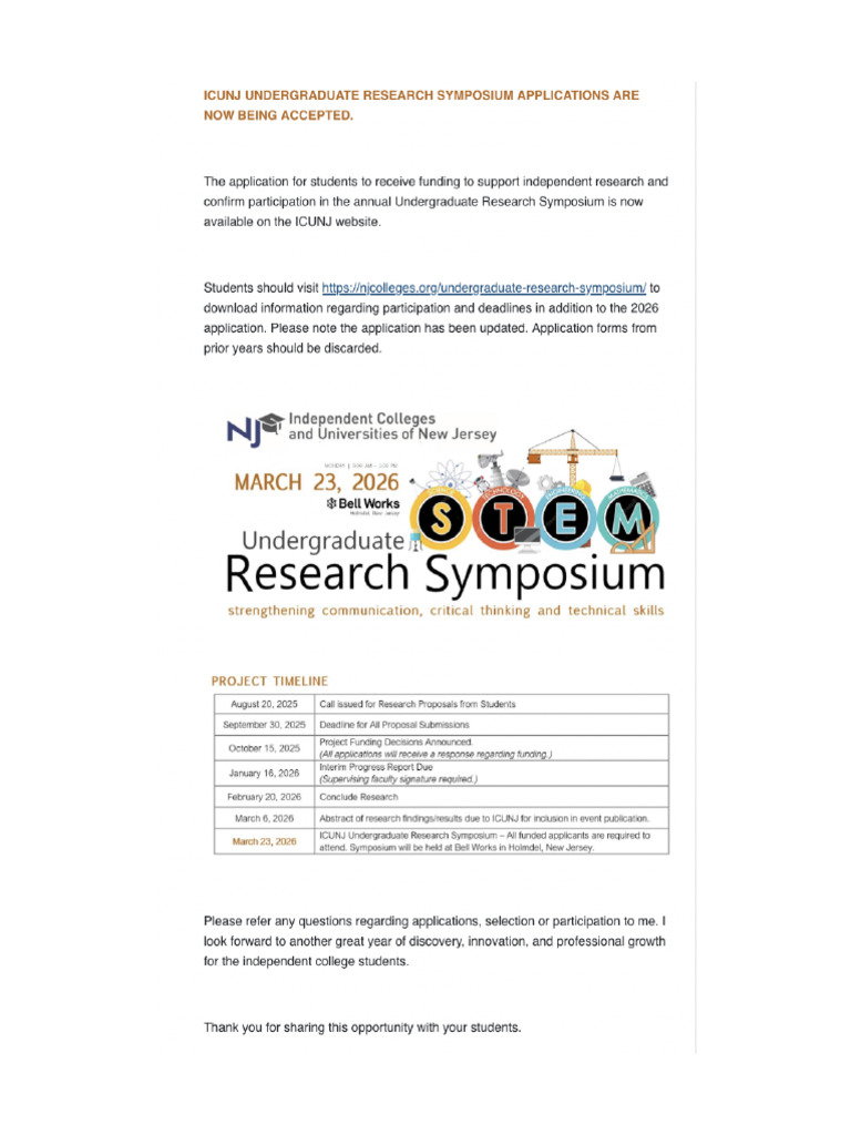 Research Symposium | PDF