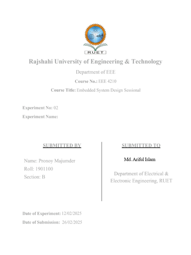 Exp 2 | PDF