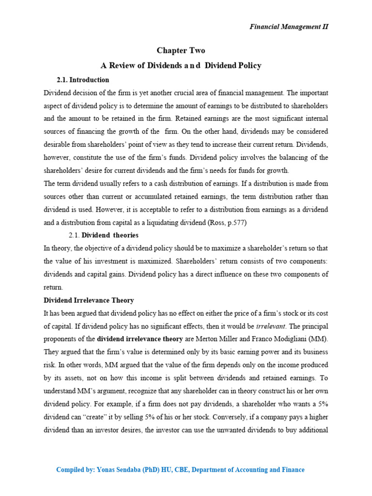 Chapter Two | PDF
