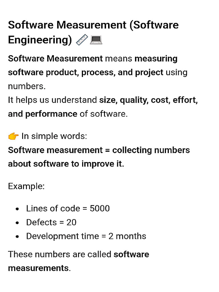Software Measurement | PDF