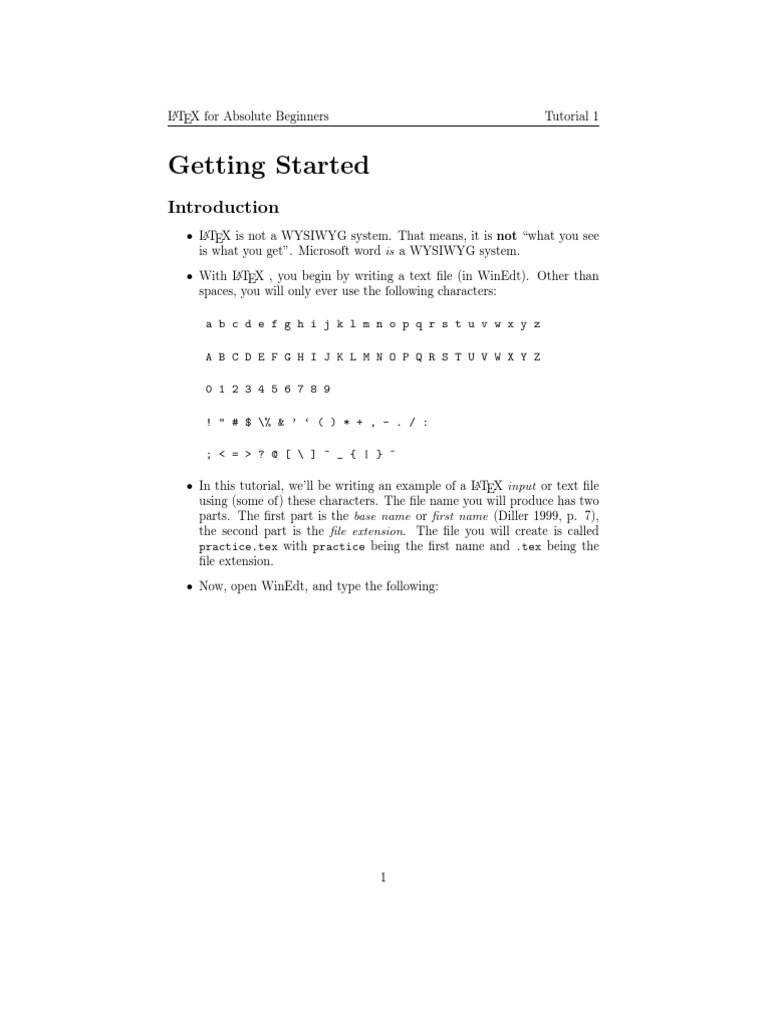 Getting Started | PDF | Computers