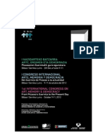 I Congreso Internacional Arte, Memoria y Democracia. Del "Guernica" de Picasso A La Actualidad, en Gernika Del 9 Al 11 de Octubre Del 2012