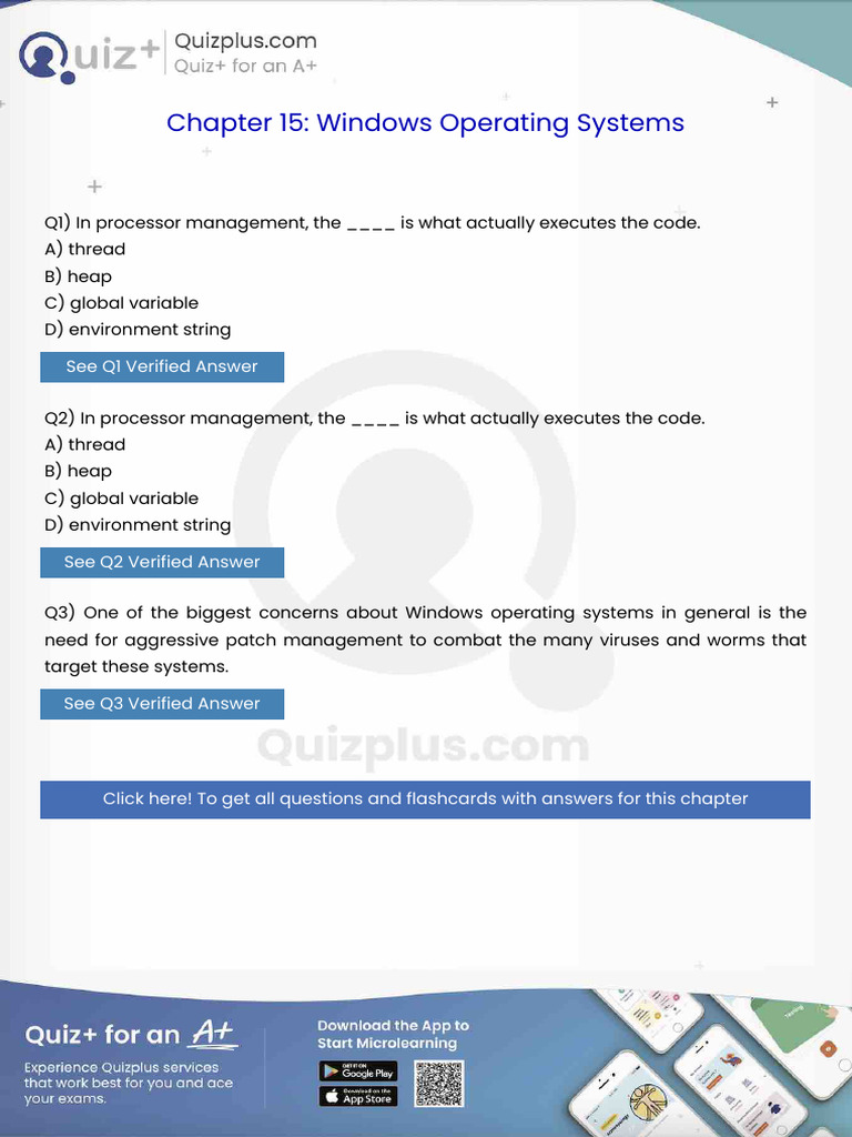 In Processor Management The Is What Actually Executes The Code | PDF