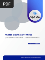 Manual do Eproc para Usuários | PDF | Tempo | Usuário (informática)