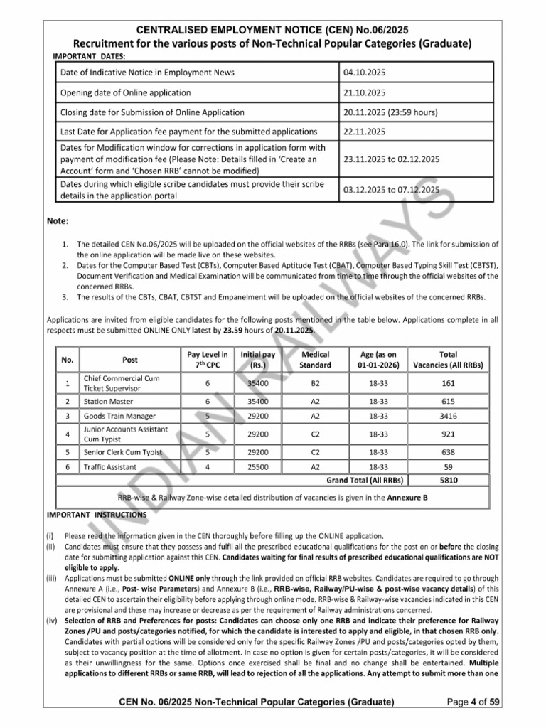 NTPC Notification | PDF