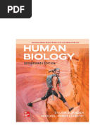 Human Biology 17th Edition International Edition Sylvia S. Mader