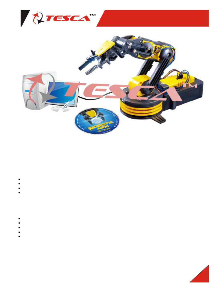 Robot Arm Kit With Usb PC Interface | PDF