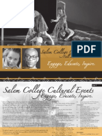 Salem College Cultural Events Fall 2012