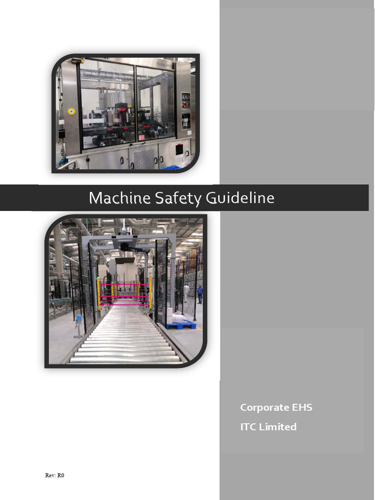 Machine Safety Guideline-R0 | PDF