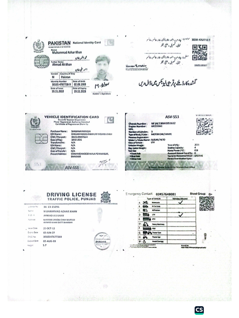 PSER 2025 Bills TM Sheraz Ahsan (Bhakkar) - 13 | PDF