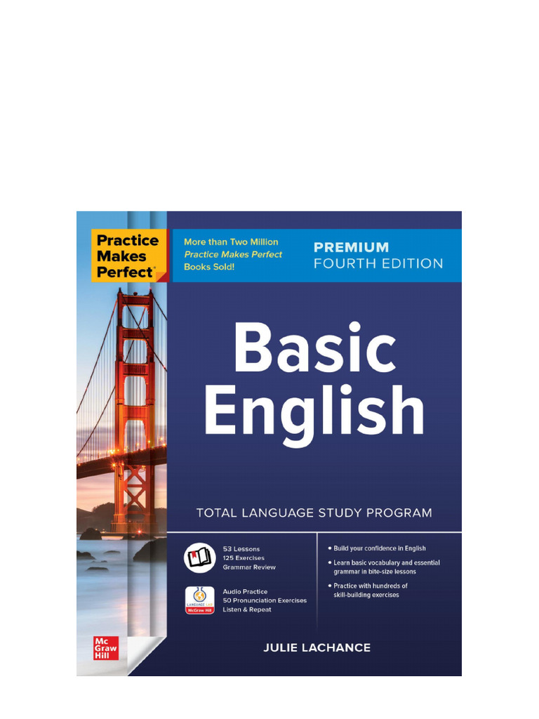 Practice Makes Perfect: Basic English, Premium Fourth Edition Julie ...