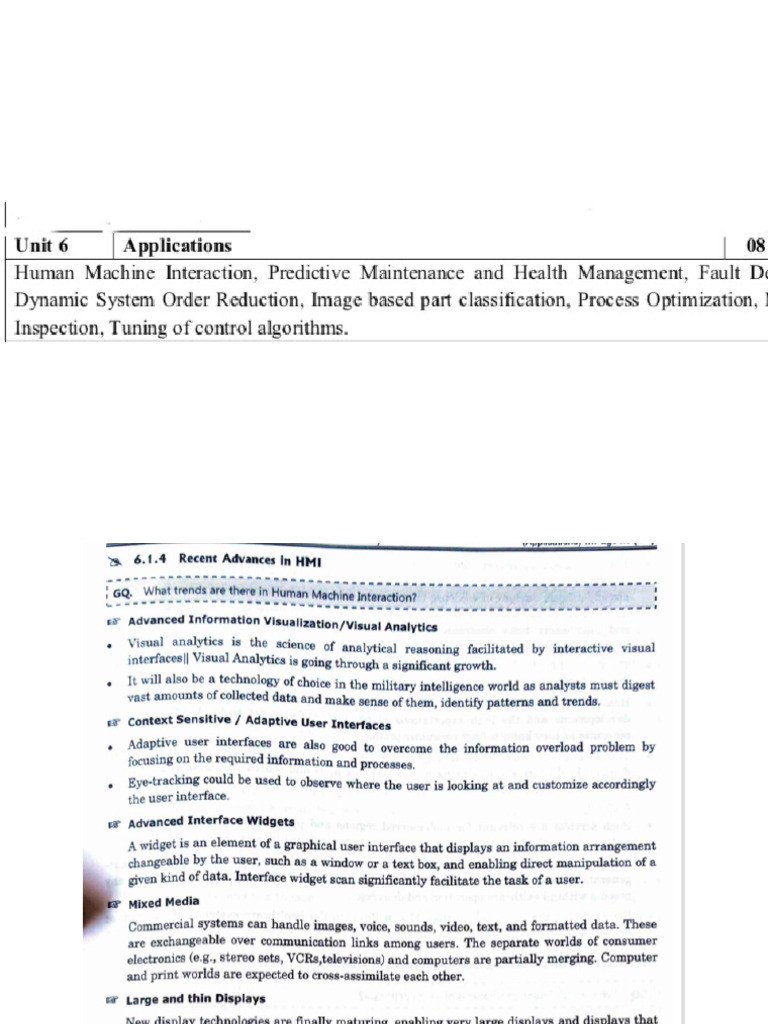 Unit 6 AIML IMP | PDF