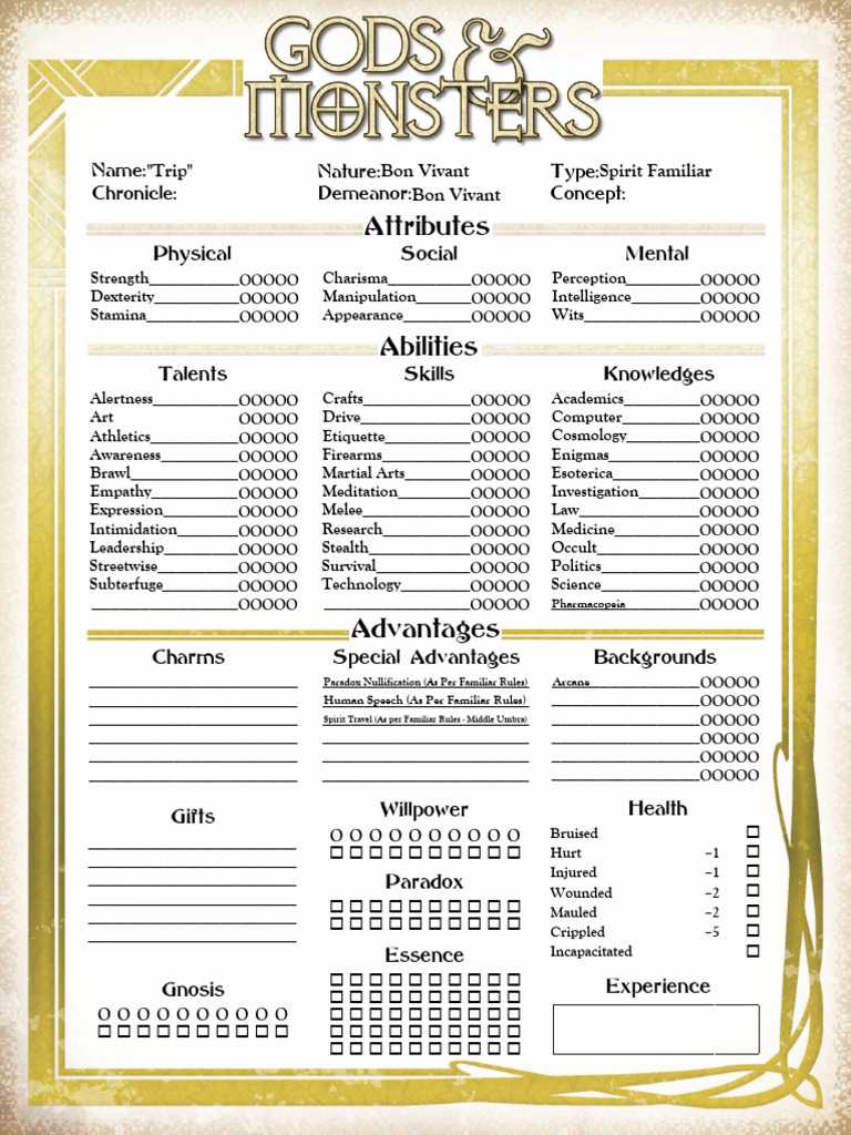 Spirit Familiar | PDF