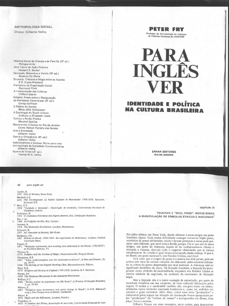 Peter Fry - Feijoada e Soul Food - Prá Ingles Ver | PDF