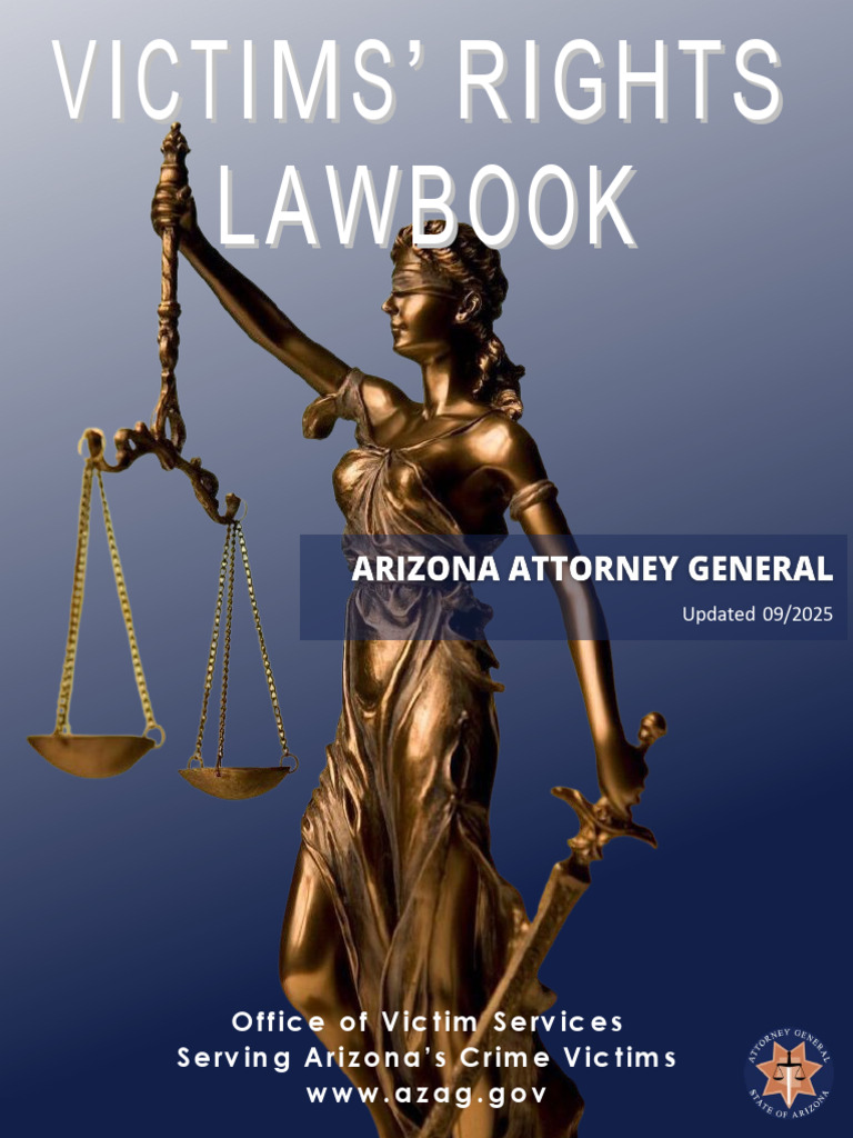 Arizona Crime Victims Rights Law Books | PDF