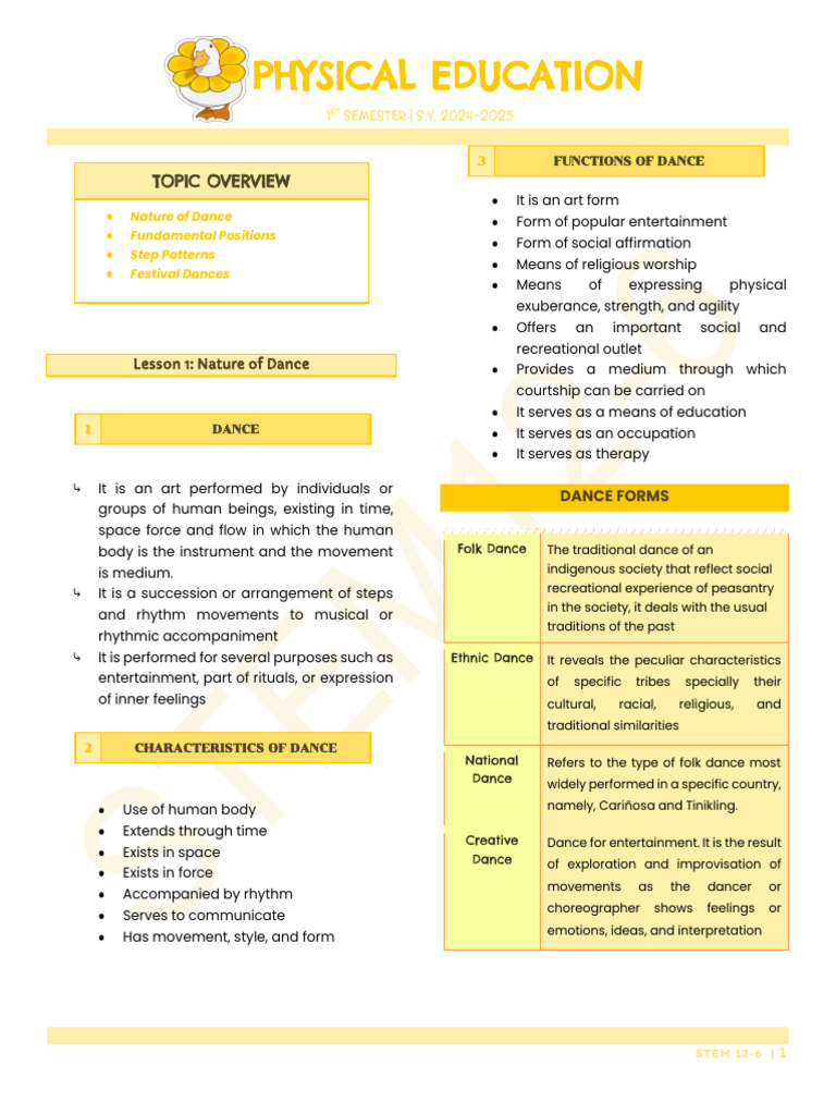 Pe3 Reviewer | PDF