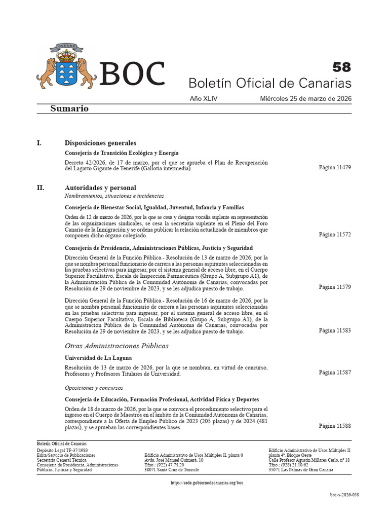 Boc S 2026 058 | PDF