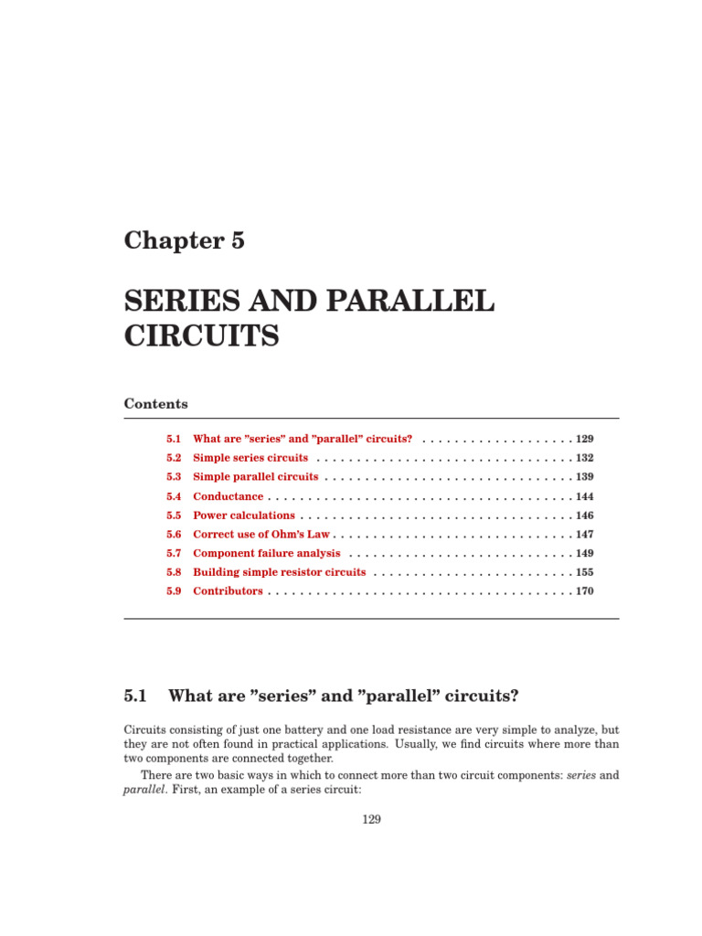 Practical Understanding of Series and Parallel Chapter 1 | PDF