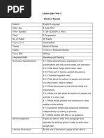 Download Lesson Plan Year 5 Writing by Noor Badariah SN101749882 doc pdf