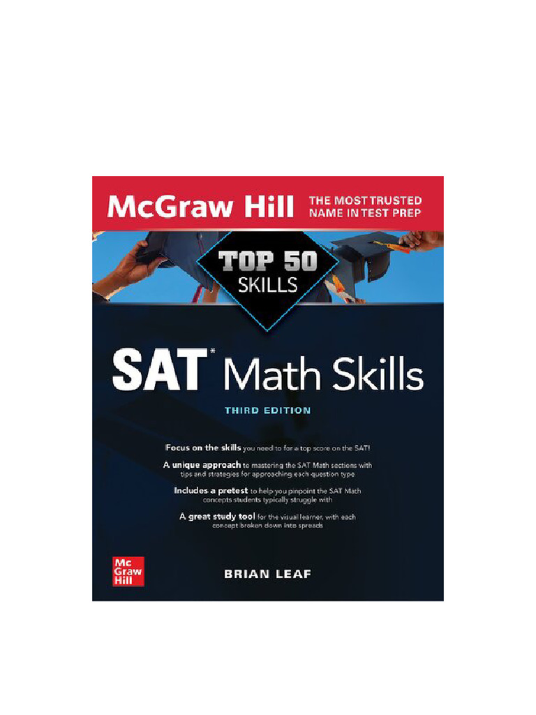 Top 50 SAT Math Skills, Third Edition Leaf Available Full Chapters ...