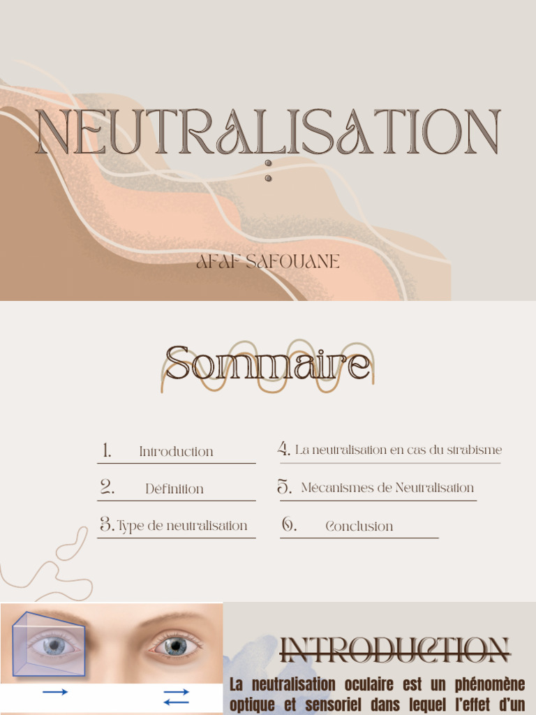 NEUTRALISATION | PDF