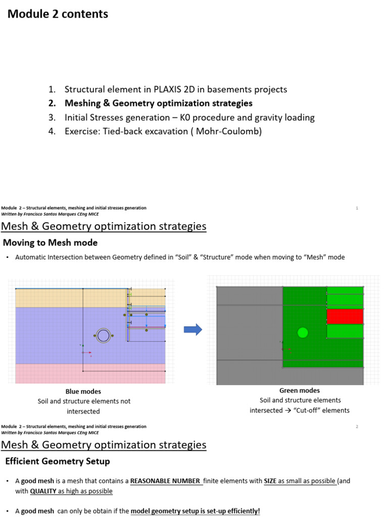 Module 2 Part 2 - Mesh - Geometry - Optmization | PDF | Finite Element ...