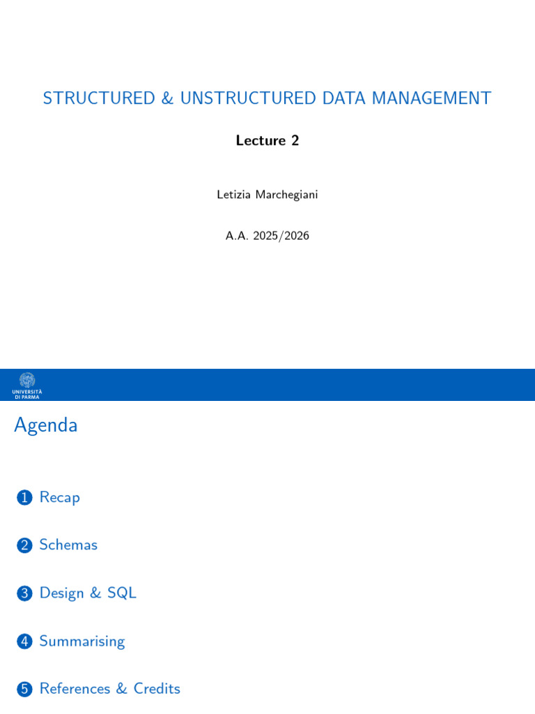 Lecture2 Class | PDF | Databases | Relational Model