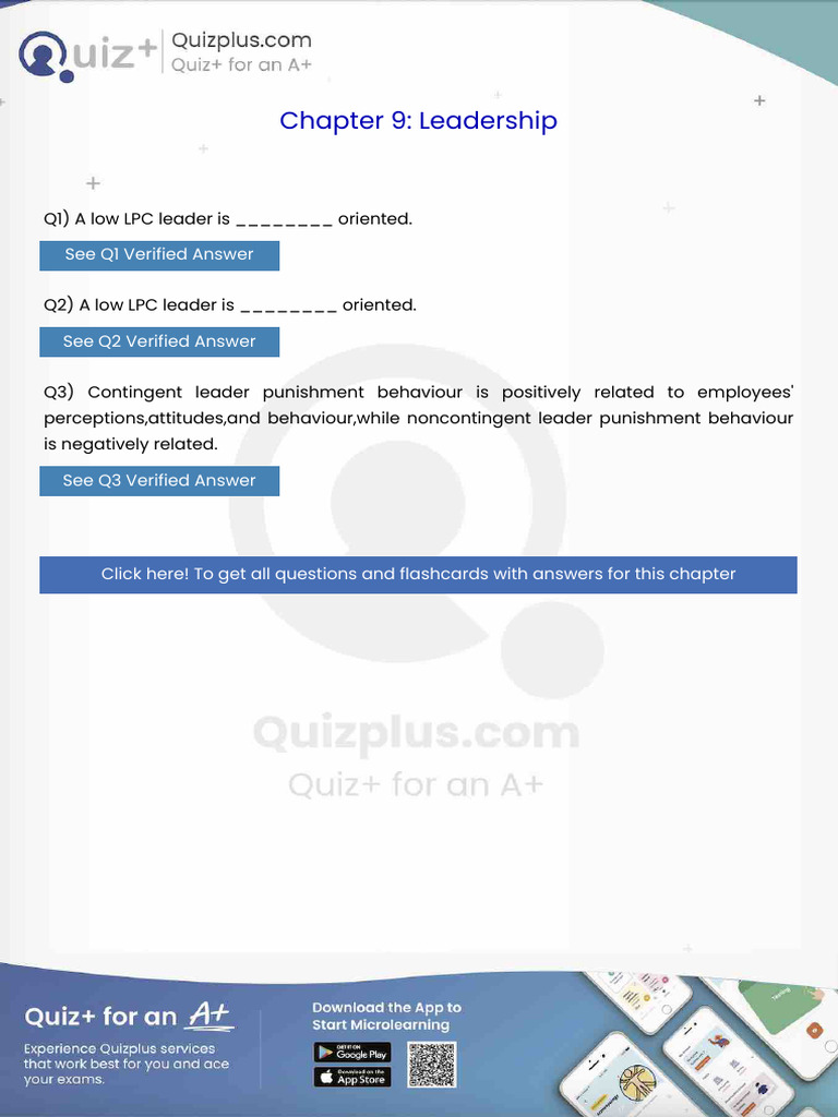 A Low LPC Leader Is Oriented | PDF