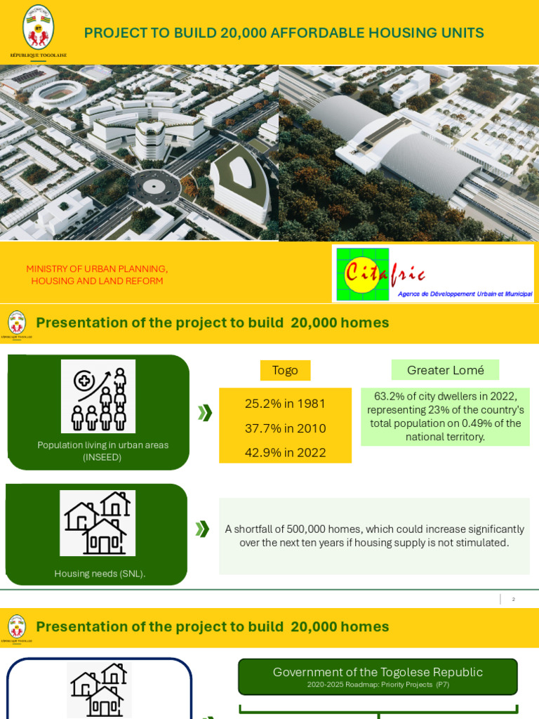 Togo - 20k Housing Project Presentation (2501) | PDF | Natural ...
