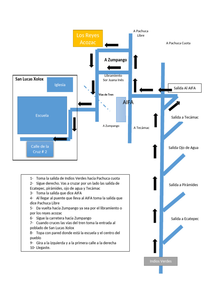 Mapa Xolox | PDF