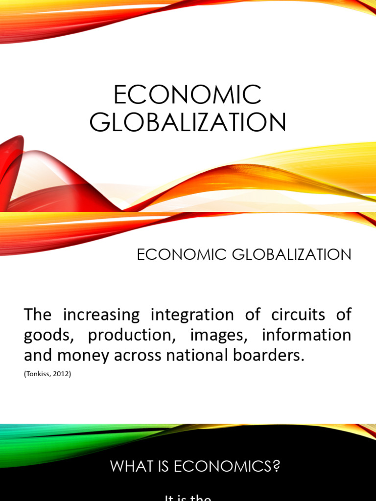 Economic Globalization | PDF